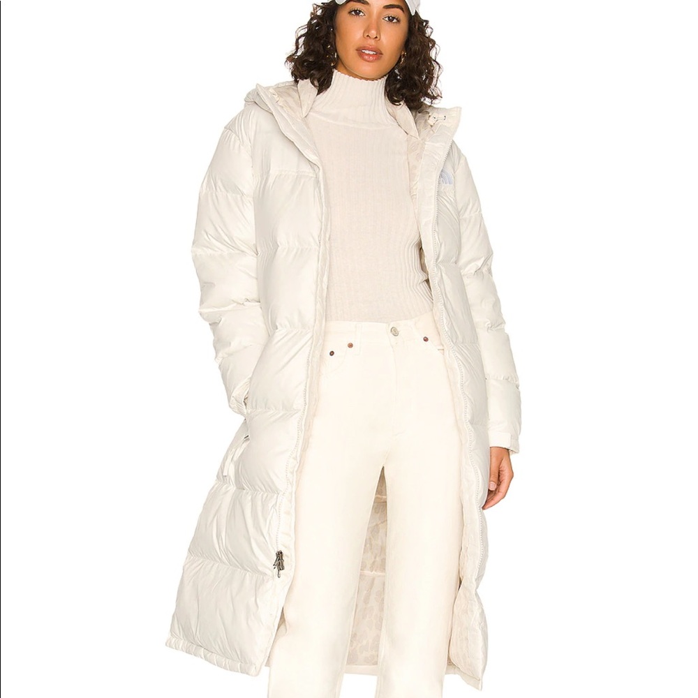 COPY - W nuptse long puffer coat